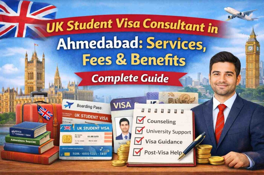 UK Student Visa Consultant in Ahmedabad: Services, Fees & Benefits
