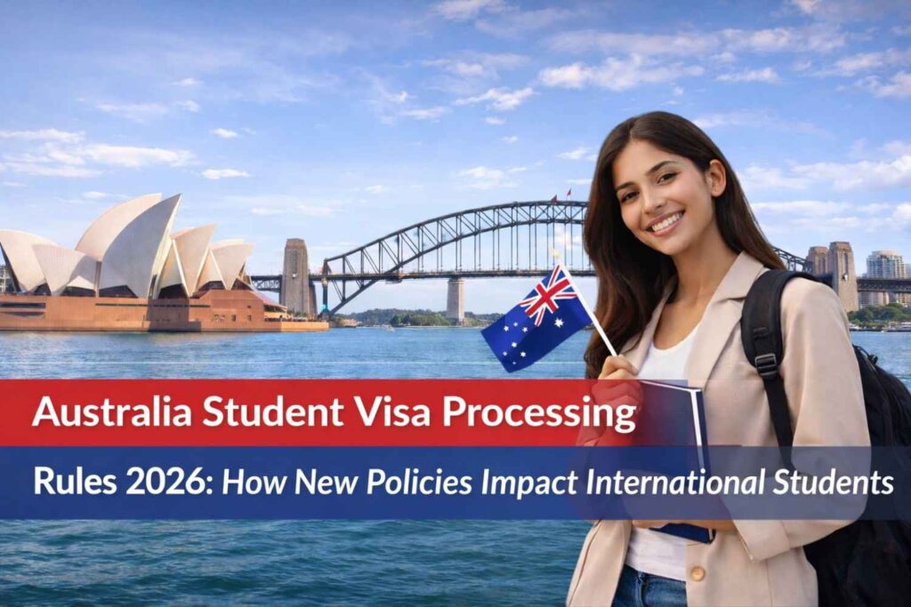 Australia Student Visa Processing Rules 2026